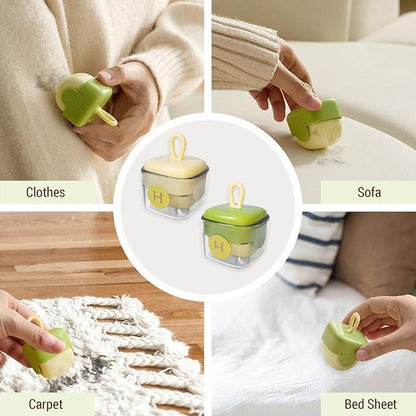 Buy 1 Get 1,Mini Lint Roller,Reusable Lint Remover,Washable Lint Roller,Portable Pet Hair Remover for Clothes,Travel Home